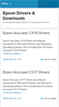 Mobile Screenshot of epsondriver.net